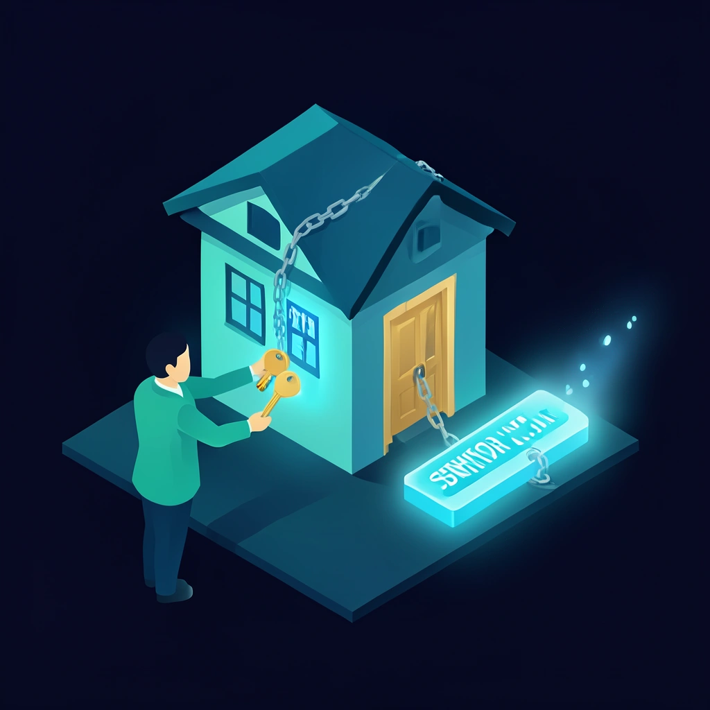 Seller inheriting a house with one debt attached while their own loan dissolves
